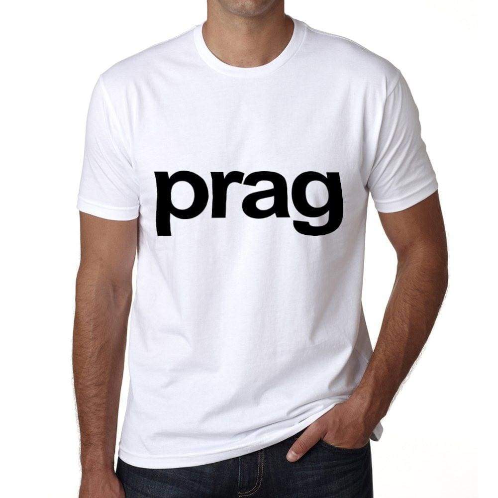 Prag Mens Short Sleeve Round Neck T-Shirt 00047