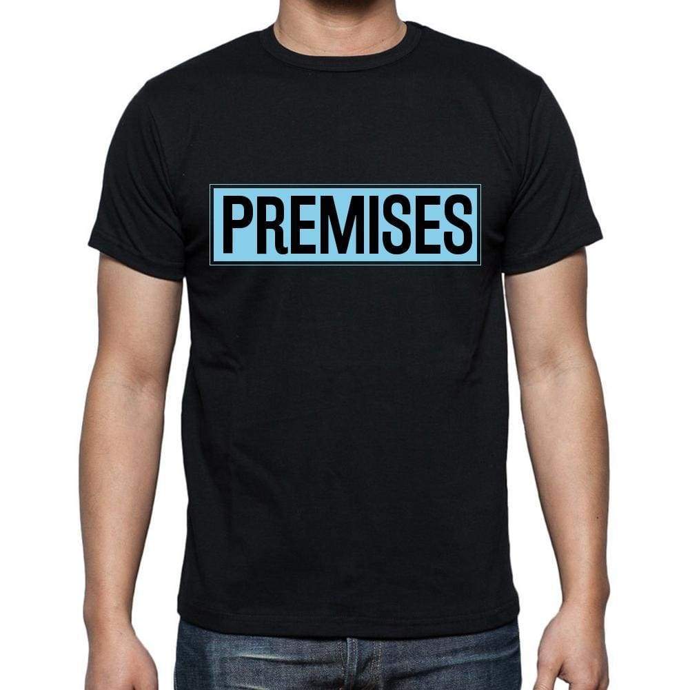 Premises T Shirt Mens T-Shirt Occupation S Size Black Cotton - T-Shirt