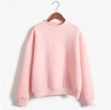 Sweat-shirt à capuche pour femme, 9 couleurs, ample, polaire, tricot épais, hauts pull, décontracté, vêtements féminins, automne hiver