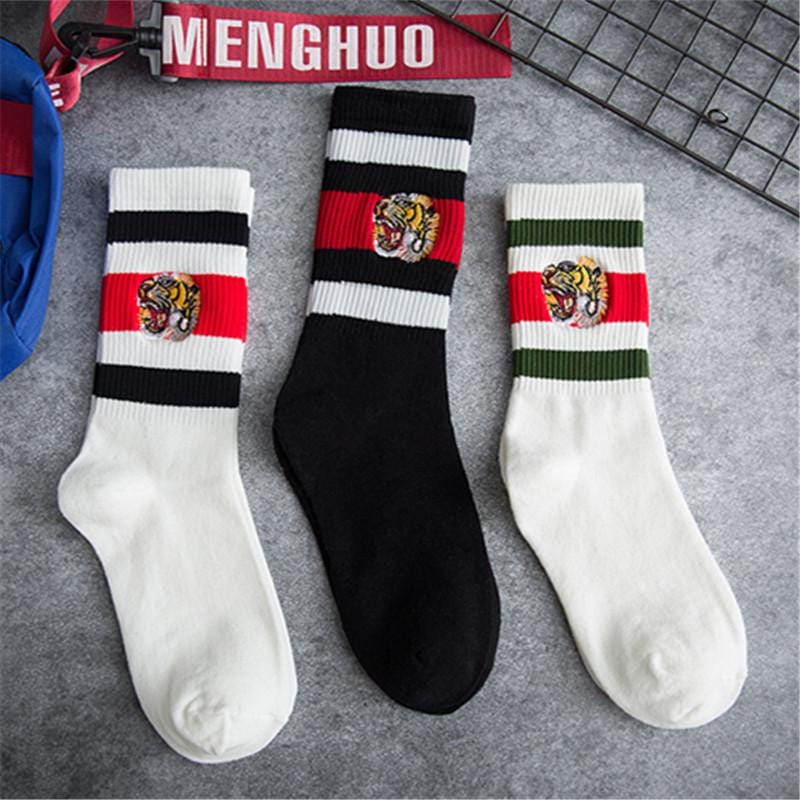 harajuku japanese winter 2019 new ankle socks women fashion tiger calcetines mujer sokken skarpetki damskie chaussette femme