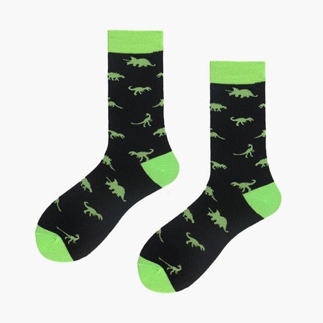 Femmes chaussettes hiver dessin animé créativité léopard chat animaux chaussettes Harajuku fou coton drôle décontracté heureux chaussettes hommes nouveauté Sox