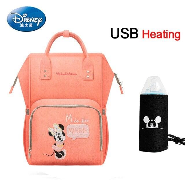 Disney Diaper Bag Maternity Nappy Backpack Large Capacity Nursing Travel Backpack Heat Preservation diaper bag backpack