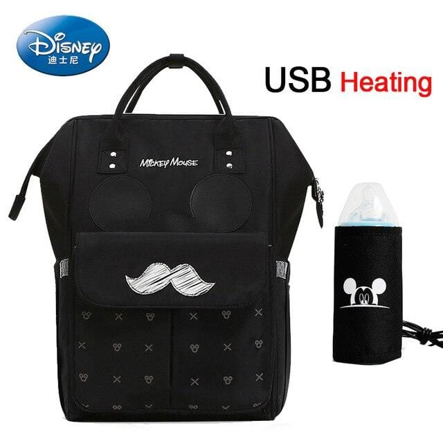 Disney Diaper Bag Maternity Nappy Backpack Large Capacity Nursing Travel Backpack Heat Preservation diaper bag backpack