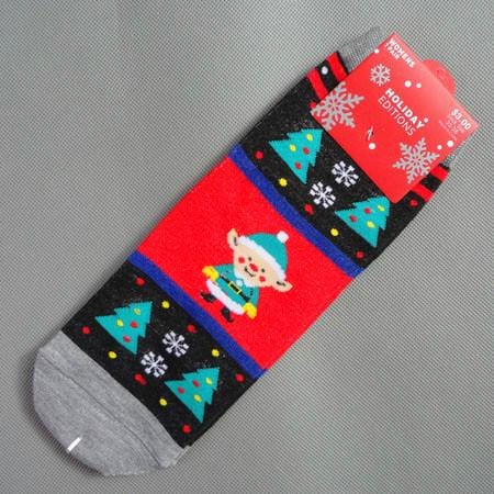 2018 nouveau Design noël père noël chaussettes femmes coton court wapiti hiver chaussettes dessin animé cerf neige homme mignon chaussettes nouvel an cadeau