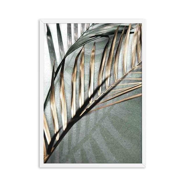 Salon Decoration Palm Leaves Wall Art Canvas Painting Aloe Botanical Posters And Prints Wall Pictures For Living Room Home Decor