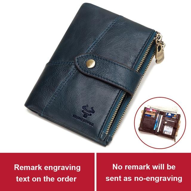 Famous Brand 100% Genuine Leather Rfid Wallet Men Wallets Coin Purse Short Male Money Bag Quality Designer Free Engarve Wallet