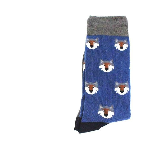 ARMKIN Hip Hop Cool Animal Food happy Funny Socks Men Harajuku Skateboard Crew sock Male Vintage Large High sock for christmas