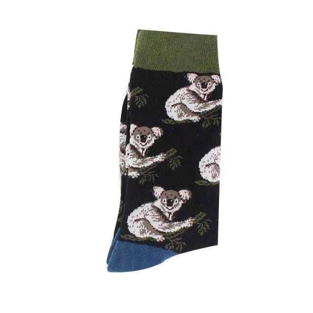 ARMKIN Hip Hop Cool Animal Food happy Funny Socks Men Harajuku Skateboard Crew sock Male Vintage Large High sock for christmas