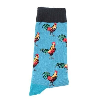 ARMKIN Hip Hop Cool Animal Food happy Funny Socks Men Harajuku Skateboard Crew sock Male Vintage Large High sock for christmas