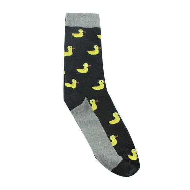 ARMKIN Hip Hop Cool Animal Food happy Funny Socks Men Harajuku Skateboard Crew sock Male Vintage Large High sock for christmas