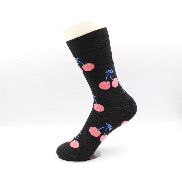 Femme chaussettes coton chaussettes drôles avocat Burger pomme fruits nourriture chaussettes hiver harajuku chaussettes décontractées heureux kawaii femme chaussettes longues