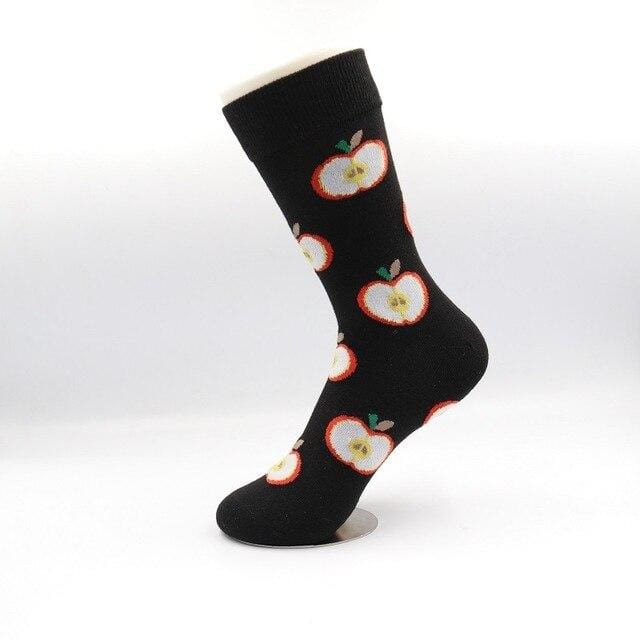 Femme chaussettes coton chaussettes drôles avocat Burger pomme fruits nourriture chaussettes hiver harajuku chaussettes décontractées heureux kawaii femme chaussettes longues