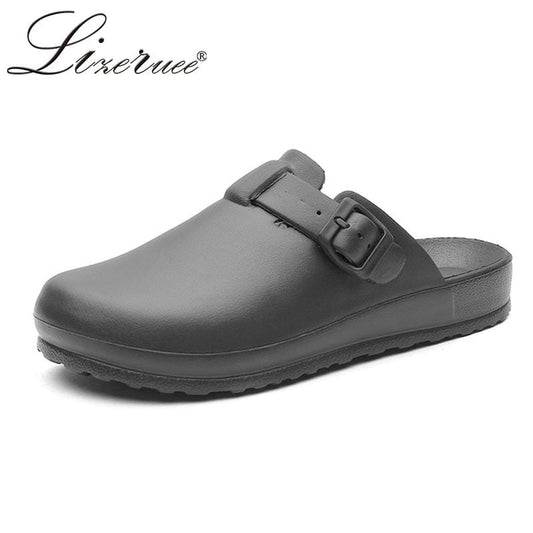 Wholesale High Quality Women's Summer Slippers EVA Clogs Surgical Shoes Hospital Anti-Slip Sandal Mules Medical Nursing Shoes