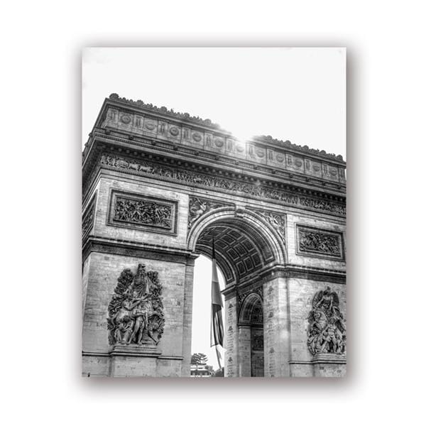 Paris Print France City Landscape Photography Poster Black and White Wall Pictures Canvas Painting Home Wall Art Decor