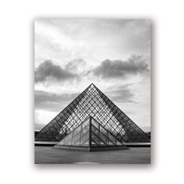 Affiche de photographie de paysage de ville de France imprimée de Paris, images murales en noir et blanc, peinture sur toile, décor artistique mural de maison