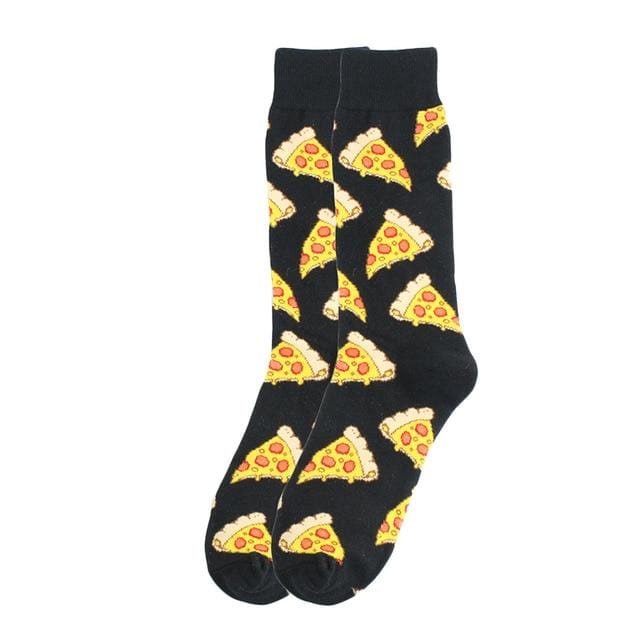 Happy Socks Mode Hip Hop Skateboard Socken Baumwolle Cartoon Hai Schwein Hundefutter Hamburger Pizza Sushi Lustige Männer Frauen Calcetines