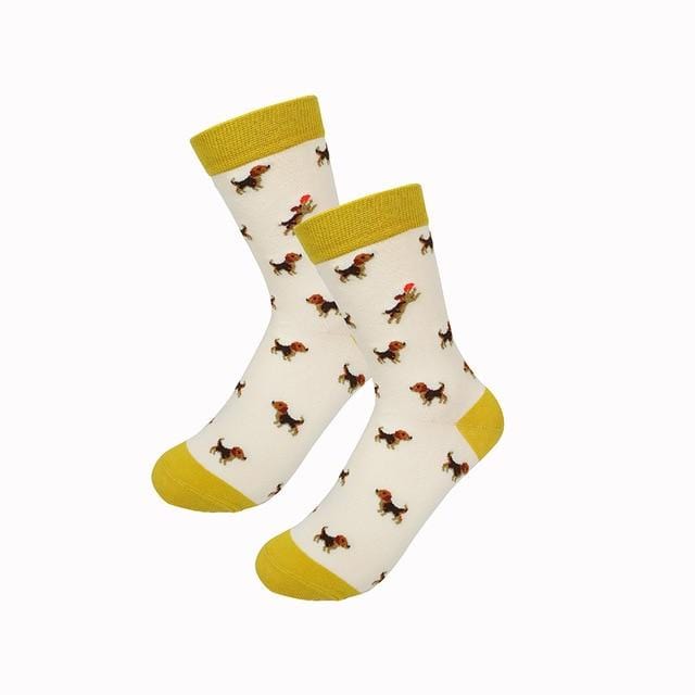 Neue mode frauen männer bunte hund baumwolle socken Frühling paar liebhaber Casual Pill Fox neutral rote socke Hot