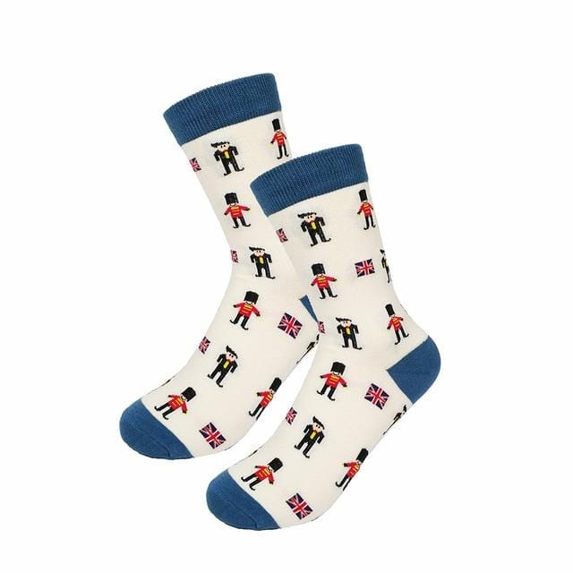 Neue mode frauen männer bunte hund baumwolle socken Frühling paar liebhaber Casual Pill Fox neutral rote socke Hot