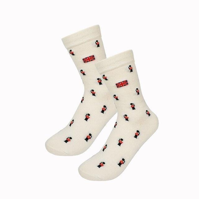 Neue mode frauen männer bunte hund baumwolle socken Frühling paar liebhaber Casual Pill Fox neutral rote socke Hot