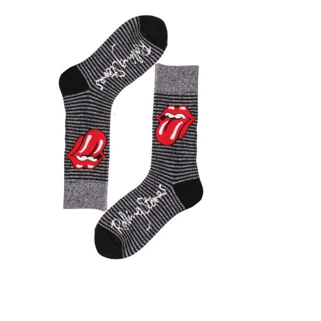 Harajuku Stil Männer Socken Schwarz Weiß Plaid Dot Katze Muster Glücklich Socken Neue 2020 Hip Hop Gekämmte Baumwolle Calcetines