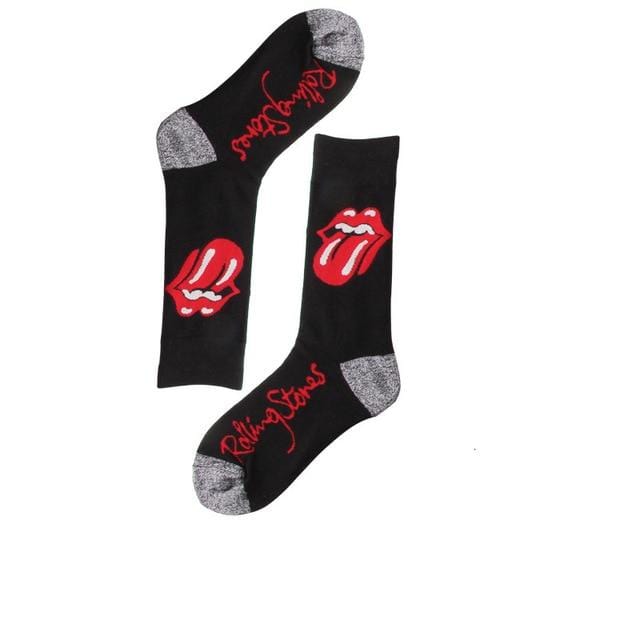 Chaussettes Style Harajuku pour hommes, à carreaux noirs et blancs, motif de chat à pois, chaussettes joyeuses, Hip Hop, en coton peigné, nouvelle collection 2020