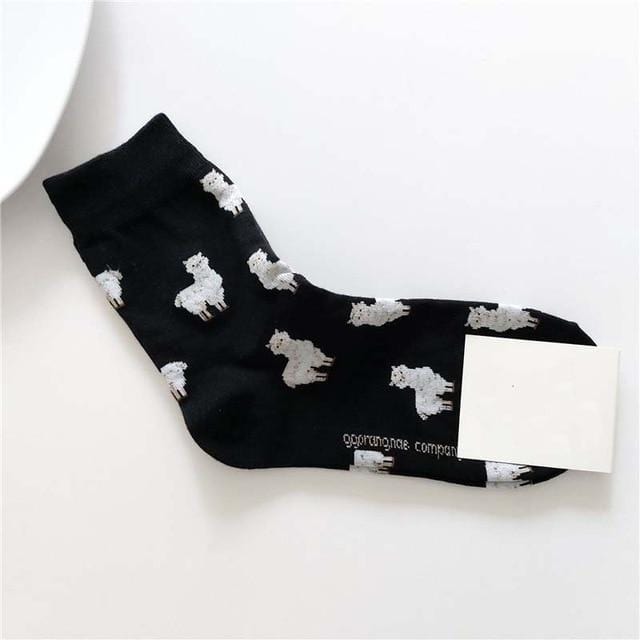 [EIOISAPRA]Korean Style Women Sunflower Short Socks Creative Art Harajuku Japanese Socks High Quality Cotton Tide Sox