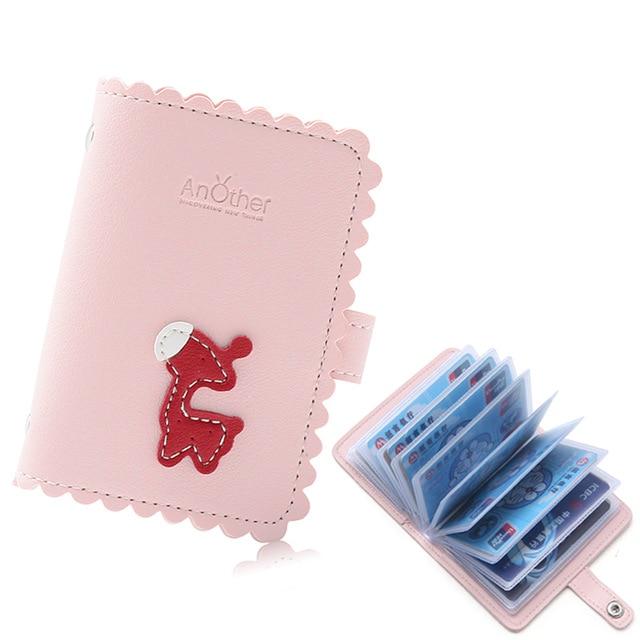 APP BLOG Women Men Passport Cover ID Credit Business Cards Holder Wallet Card Bag Case Femme Carteira Mujer For Documents 2018