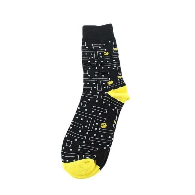 [COSPLACOOL] nouveauté Cool Harajuku équipage chaussettes drôles rue Hip Hop grande taille chaussettes hommes Divertidos bière Skateboard Chaussette Homme