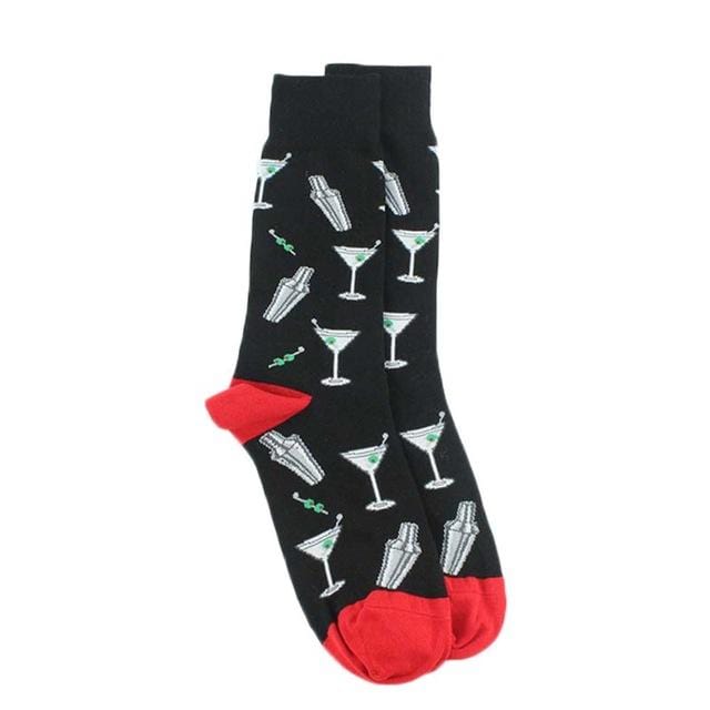 [COSPLACOOL] nouveauté Cool Harajuku équipage chaussettes drôles rue Hip Hop grande taille chaussettes hommes Divertidos bière Skateboard Chaussette Homme