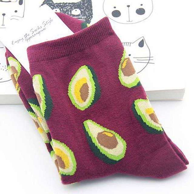 [EIOISAPRA]Cute Jacquard/Plants Printing Pattern Art Socks Women Korean Animal/Cactus Socks Funny Socks Kawaii Sokken Calcetines