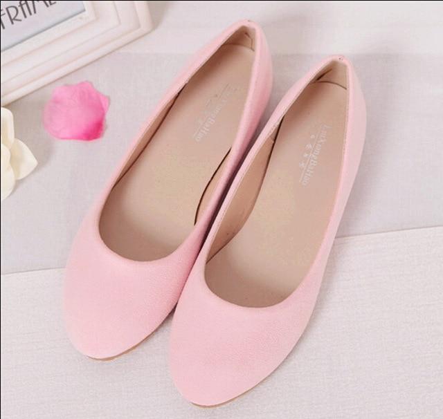 Spring Summer Ladies Shoes Ballet Flats Women Flat Shoes Woman Ballerinas Black Large Size 43 44 Casual Shoe Sapato Womens Loafe