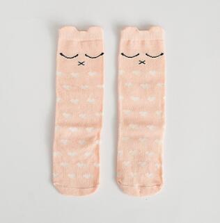 Chaussettes en coton pour enfants, chaussettes de style dessin animé souris, renard, totoro, pour bébés, petits garçons et filles, jambes hautes, chaudes, chaussettes courtes pour grands enfants