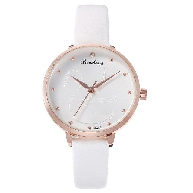 Simple Style Leather Watches Women Fashion Watch Minimalist Ladies Casual Wrist Female Quartz ClockReloj Mujer 2020 Dropshipping