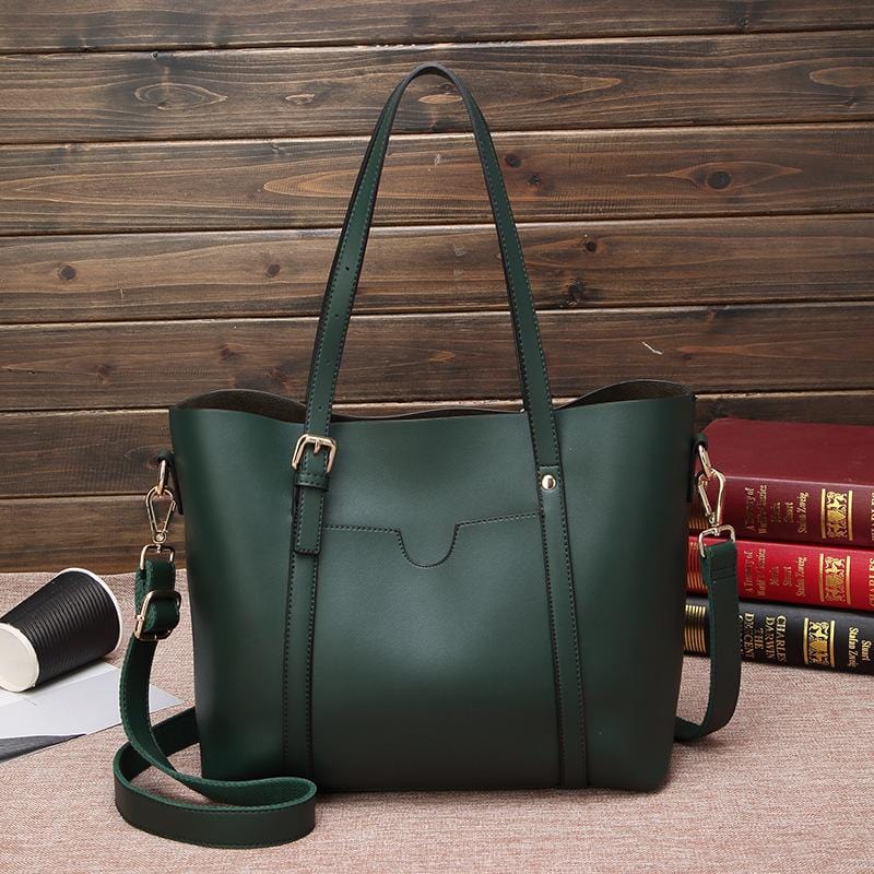 Genuine Leather Bag Women Handbag Women's vintage Leather Shoulder Messenger Bag Casual Totes Bags Female High Quality 2019 C830