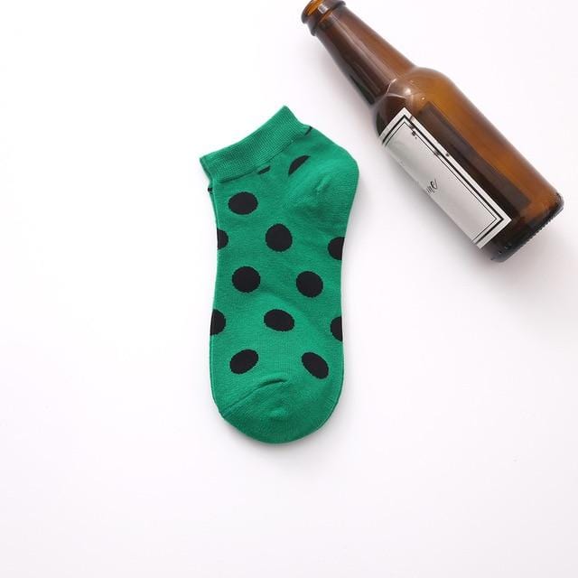 Chaussettes d'été tendance pour hommes, chaussettes en coton, bateau, intérêt, drôle, originalité, Harajuku, cheville, nourriture, fruits