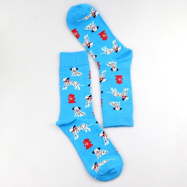 Funky chien, animal de compagnie, carlin, Shiba Inu, Beagle, bouledogue chaussettes nouveauté bonneterie femmes dames chaussettes hommes unisexe hiver coton chaussettes heureuses femme