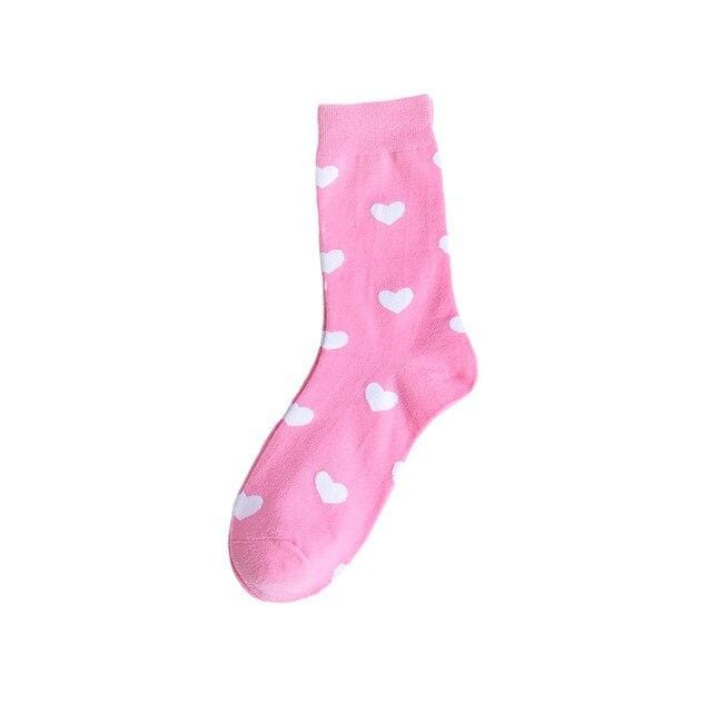 Herbstmode Straße Harajuku Stil lustige Socken Unisex Phantasie Obst Tier Kunst Mann Baumwollsocken süße glückliche Frau lange Socken Meias