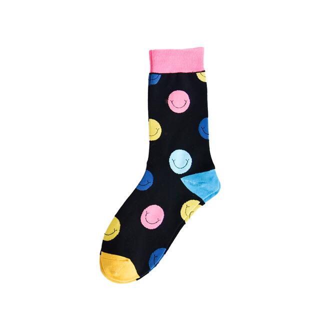 Herbstmode Straße Harajuku Stil lustige Socken Unisex Phantasie Obst Tier Kunst Mann Baumwollsocken süße glückliche Frau lange Socken Meias