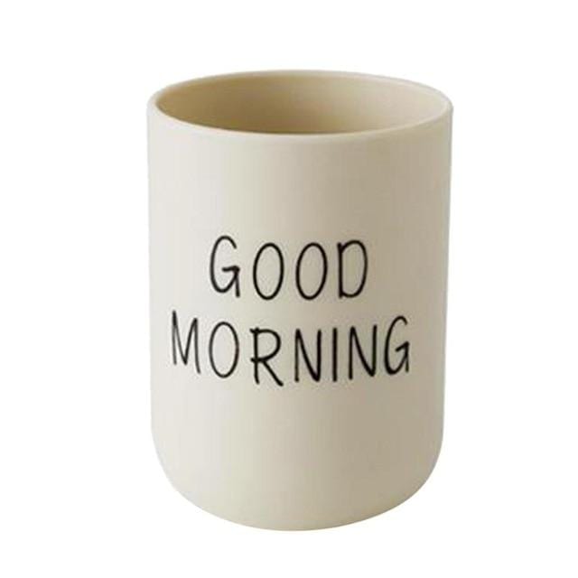 Wholesale Toothbrush Cup Personality Music Note Milk Juice Lemon Mug Coffee Tea Cup Home Office Drinkware Unique Gift #F