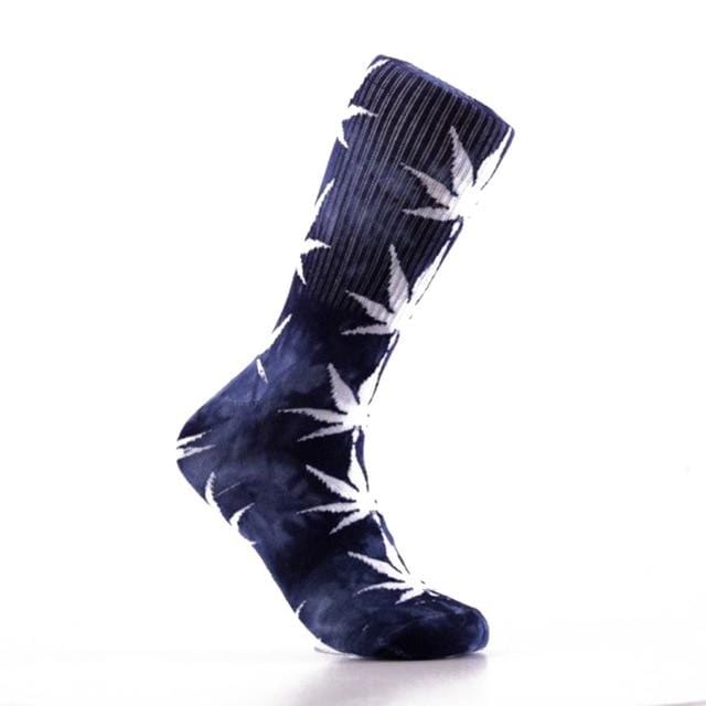 Chaussettes de Skateboard colorées unisexes pour hommes, nouveauté, teinture par nouage, chaussettes hip hop Harajuku en coton, chaussettes longues pour Couple ethnique Meias