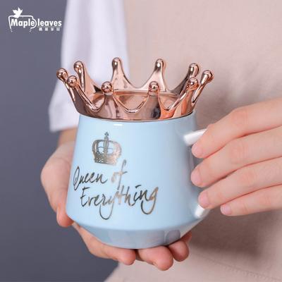 OUSSIRRO Crown Theme Milk / Coffee Mugs Cartoon MultiColor Mugs Cup Kitchen Tool Gift X-Mas Gift W3206