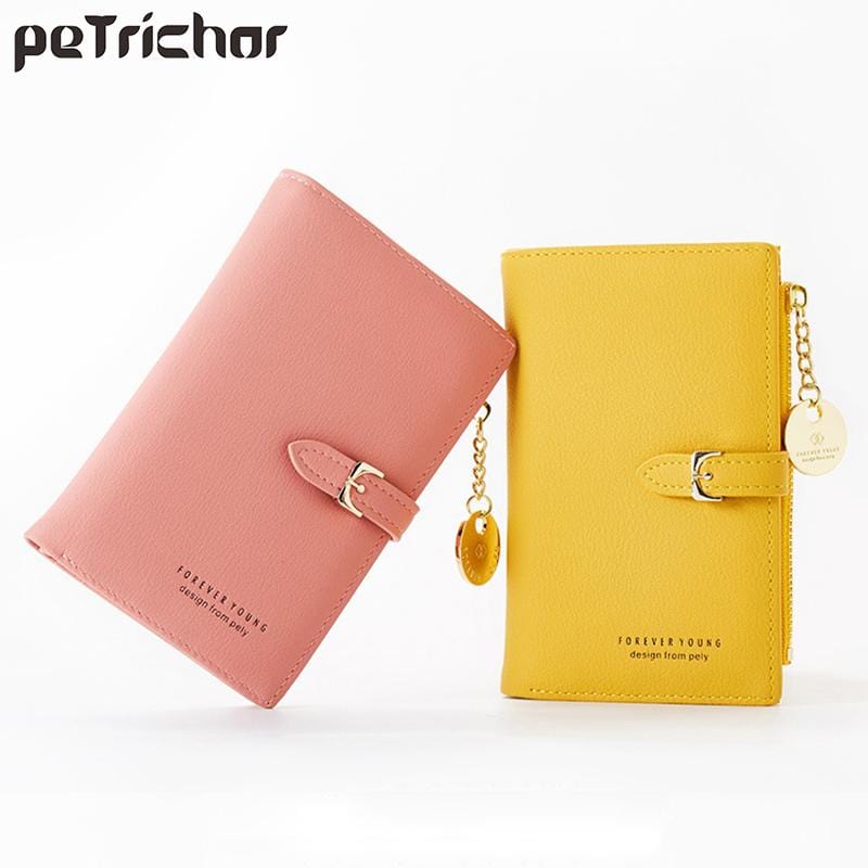 Luxury Leather Short Women Wallet Many Department Ladies Small Clutch Money Coin Card Holders Purse Slim Female Wallets Cartera