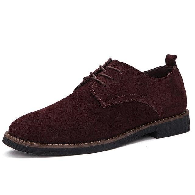 Merkmak Brand Plus Size 48 Men Casual Shoes Oxfords Cow Suede Men's Flats Spring Autumn Fashion Classic Shoes