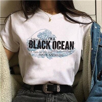 New Feminists Harajuku T Shirt Women Feminism T-shirt Girl Power Graphic Tshirt Grunge Aesthetic Top Tees Female Clothes