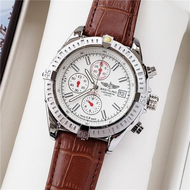 Nouvelle marque de luxe Breitling montre-bracelet mécanique montres pour hommes montre à Quartz avec bracelet en acier inoxydable relojes hombre automatique