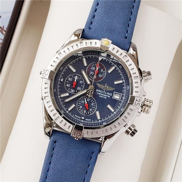 Nouvelle marque de luxe Breitling montre-bracelet mécanique montres pour hommes montre à Quartz avec bracelet en acier inoxydable relojes hombre automatique