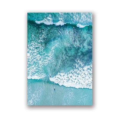 Ozean Welle Wand Kunst Leinwand Malerei Strand Surf Luft Drucke Nordic Poster Moderne Strand Landschaft Bild für Wohnzimmer Dekor