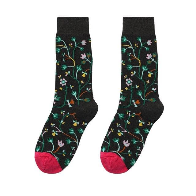 New 2019 Kawaii Sweet Women's Socks Funny Cute Cream Candy Color Cartoon Abstract Pattern Design Happy Socks For Christmas Gift