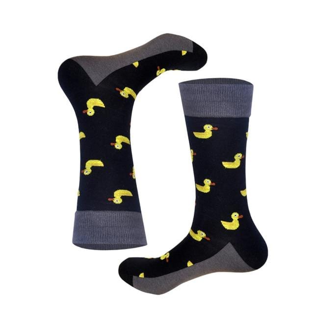 Lionzone 2019 nouvellement hommes chaussettes coton décontracté personnalité Design Hip Hop Streetwear heureux chaussettes cadeaux pour hommes marque qualité