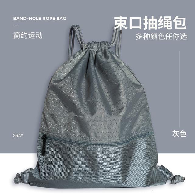 2020 New Honeycomb Drawstring Bag Cinch Sack Backpack String Drawstring Backpack Gym Bag Tote School Sport Travel Drawstring Bag